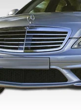 2007-2009 Mercedes S Class W221 Duraflex S65 Look Front Bumper Cover - 1 Piece                                     - 107201 - Image 3