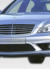 2007-2009 Mercedes S Class W221 Duraflex S65 Look Front Bumper Cover - 1 Piece                                     - 107201 - Image 5