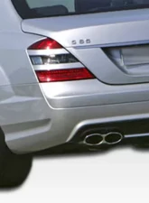 2007-2009 Mercedes S Class W221 Duraflex S65 Look Rear Bumper Cover - 1 Piece                                     - 107203 - Image 3