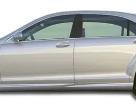 2007-2013 Mercedes S Class W221 Duraflex S65 Look Side Skirts Rocker Panels - 2 Piece