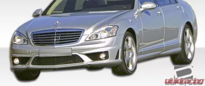 2007-2013 Mercedes S Class W221 Duraflex S65 Look Side Skirts Rocker Panels - 2 Piece - 107202