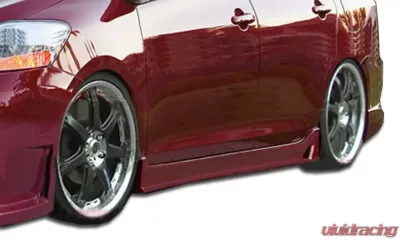 2007-2011 Toyota Yaris 4DR Duraflex B-2 Side Skirts Rocker Panels - 2 Piece - 103393