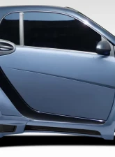 2008-2016 Smart ForTwo Duraflex GT300 Wide Body Side Skirts Rocker Panels - 4 Piece                                     - 107840 - Image 2