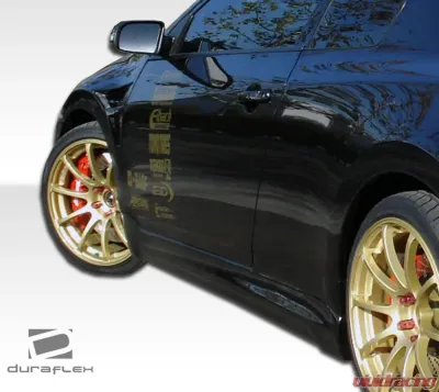 2008-2012 Nissan Altima 2DR Duraflex GT Concept Side Skirts Rocker Panels - 2 Piece - 104307