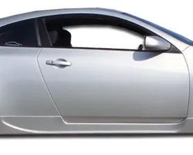 2008-2012 Nissan Altima 2DR Duraflex Racer Side Skirts Rocker Panels - 2 Piece