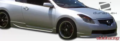 2008-2012 Nissan Altima 2DR Duraflex Racer Side Skirts Rocker Panels - 2 Piece - 105014