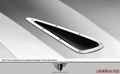 2008-2014 BMW X6 E71 AF-1 Hood Vents ( GFK ) - 6 Piece (S) - 107558
