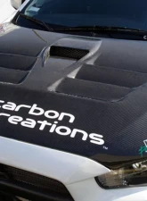 2008-2017 Mitsubishi Lancer / Lancer Evolution 10 Lancer Carbon Creations Dritech GT Concept Hood - 1 Piece                                     - 104643 - Image 2