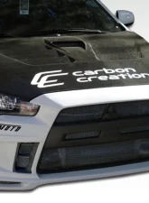 2008-2015 Mitsubishi Lancer Evolution 10 Duraflex GT Concept Front Bumper Cover - 1 Piece                                     - 104638 - Image 2