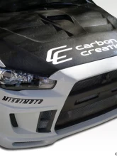 2008-2015 Mitsubishi Lancer Evolution 10 Duraflex GT Concept Front Bumper Cover - 1 Piece                                     - 104638 - Image 5