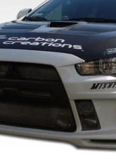 2008-2015 Mitsubishi Lancer Evolution 10 Duraflex GT Concept Front Bumper Cover - 1 Piece                                     - 104638 - Image 6