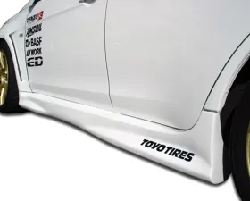 2008-2015 Mitsubishi Lancer Evolution 10 Duraflex GT Concept Side Skirts Rocker Panels - 2 Piece