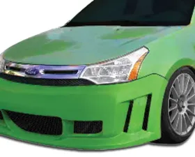 2008-2011 Ford Focus Duraflex Piranha Front Bumper Cover - 1 Piece