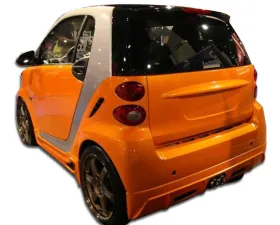 2008-2012 Smart ForTwo Duraflex FX Rear Lip Under Spoiler Air Dam - 1 Piece