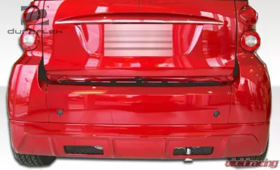 2008-2012 Smart ForTwo Duraflex FX Rear Lip Under Spoiler Air Dam - 1 Piece - 105669