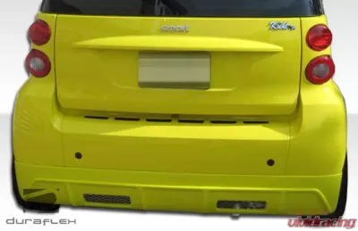 2008-2012 Smart ForTwo Duraflex FX Rear Lip Under Spoiler Air Dam - 1 Piece - 105669