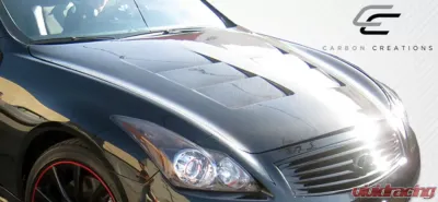 2008-2015 Infiniti G37 | Q60 Carbon Creations GT Concept Hood - 1 Piece - 104662