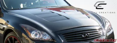 2008-2015 Infiniti G37 | Q60 Carbon Creations GT Concept Hood - 1 Piece - 104662