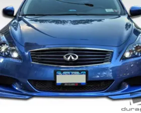 2008-2013 Infiniti G Coupe G37 Duraflex J-Spec Front Lip Under Spoiler Air Dam (sport model) - 1 Piece