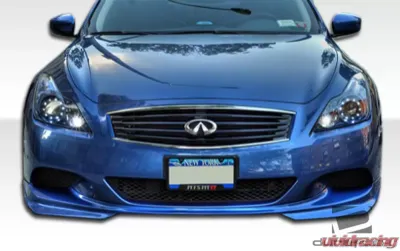 2008-2013 Infiniti G Coupe G37 Duraflex J-Spec Front Lip Under Spoiler Air Dam (sport model) - 1 Piece - 106122