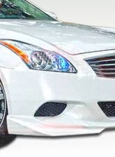 2008-2013 Infiniti G Coupe G37 Duraflex J-Spec Front Lip Under Spoiler Air Dam (sport model) - 1 Piece                                     - 106122 - Image 3
