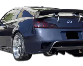 2008-2015 Infiniti G37 | Q60 Duraflex GT-R Rear Bumper Cover - 1 Piece