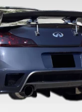 2008-2015 Infiniti G37 | Q60 Duraflex GT-R Rear Bumper Cover - 1 Piece                                     - 107044 - Image 2
