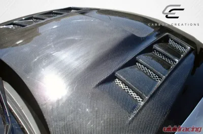 2008-2011 Subaru Impreza 2008-2014 WRX STI Carbon Creations Dritech GT Concept Hood - 1 Piece - 104657