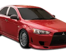 2008-2017 Mitsubishi Lancer Duraflex C-1 Front Bumper Cover - 1 Piece