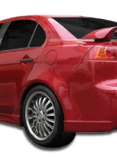 2008-2017 Mitsubishi Lancer Duraflex C-1 Rear Bumper Cover - 1 Piece                                     - 106419 - Image 6