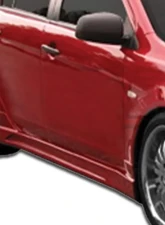 2008-2017 Mitsubishi Lancer Duraflex C-1 Side Skirts Rocker Panels - 2 Piece                                     - 106418 - Image 8