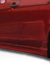 2008-2017 Mitsubishi Lancer Duraflex C-1 Side Skirts Rocker Panels - 2 Piece                                     - 106418 - Image 2