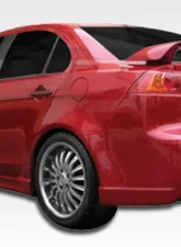 2008-2017 Mitsubishi Lancer Duraflex C-1 Side Skirts Rocker Panels - 2 Piece                                     - 106418 - Image 3