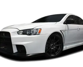 2008-2017 Mitsubishi Lancer Duraflex Evo X Look Body Kit - 12 Piece