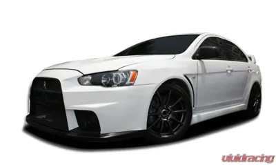 2008-2017 Mitsubishi Lancer Duraflex Evo X Look Body Kit - 13 Piece - 107006