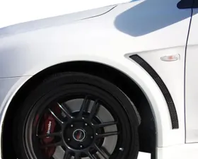 2008-2017 Mitsubishi Lancer Duraflex Evo X Look Front Fenders - 2 Piece