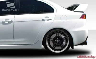 2008-2017 Mitsubishi Lancer / Lancer Evolution 10 Duraflex Evo X Look Wing Trunk Lid Spoiler - 1 Piece - 106959
