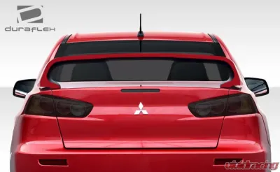 2008-2017 Mitsubishi Lancer / Lancer Evolution 10 Duraflex Evo X Look Wing Trunk Lid Spoiler - 1 Piece - 106959