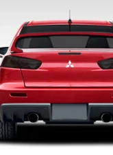 2008-2017 Mitsubishi Lancer / Lancer Evolution 10 Duraflex Evo X Look Wing Trunk Lid Spoiler - 1 Piece                                     - 106959 - Image 5