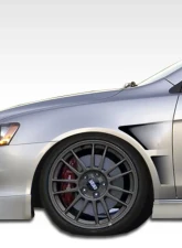 2008-2017 Mitsubishi Lancer Duraflex GT Concept Fenders - 2 Piece                                     - 103877 - Image 5