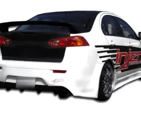 2008-2017 Mitsubishi Lancer Duraflex GT Concept Rear Bumper Cover - 1 Piece