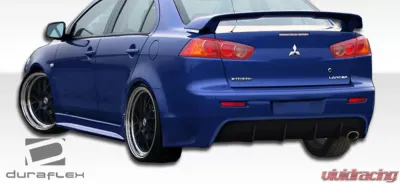2008-2017 Mitsubishi Lancer Duraflex GT Concept Rear Bumper Cover - 1 Piece - 103944