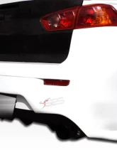 2008-2017 Mitsubishi Lancer Duraflex GT Concept Rear Bumper Cover - 1 Piece                                     - 103944 - Image 5
