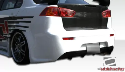 2008-2017 Mitsubishi Lancer Duraflex GT Concept Rear Bumper Cover - 1 Piece - 103944