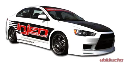 2008-2017 Mitsubishi Lancer Duraflex GT Concept Side Skirts Rocker Panels - 2 Piece - 103943