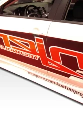2008-2017 Mitsubishi Lancer Duraflex GT Concept Side Skirts Rocker Panels - 2 Piece                                     - 103943 - Image 3