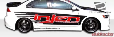 2008-2017 Mitsubishi Lancer Duraflex GT Concept Side Skirts Rocker Panels - 2 Piece - 103943
