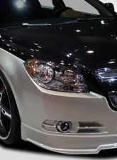 2008-2012 Chevrolet Malibu Duraflex Racer Front Lip Under Spoiler Air Dam - 1 Piece                                     - 105009 - Image 2