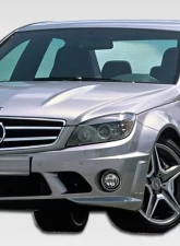 2008-2011 Mercedes C Class W204 Duraflex C63 Look Front Bumper Cover - 1 Piece                                     - 107191 - Image 5