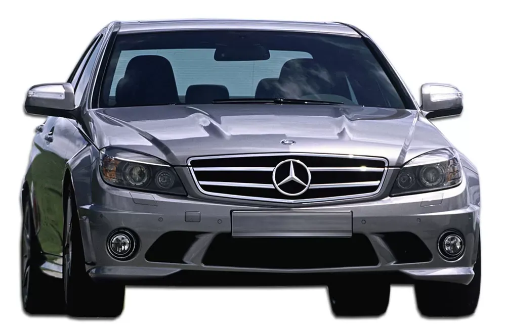 2008-2011 Mercedes C Class W204 Duraflex C63 Look Front Bumper Cover - 1 Piece - 107191